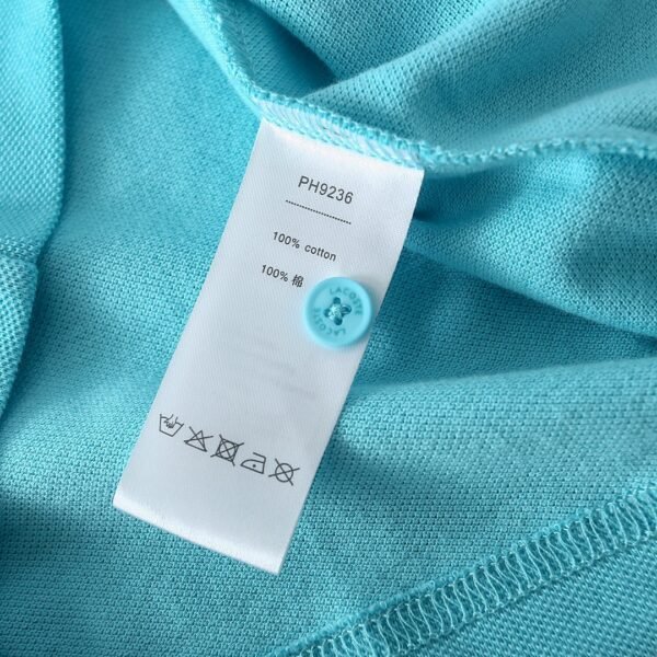 Lacoste Polo Shirt Men's Blue And White - Image 11