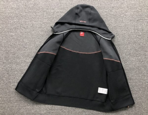Syna World x Nike Central Cee Tech Fleece Black Tracksuit - Image 10