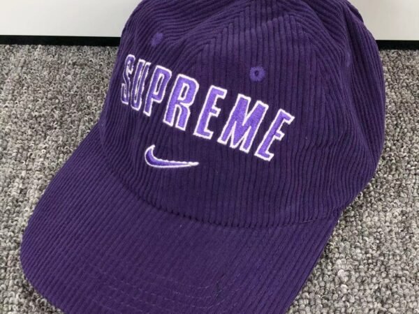 Supreme x Nike Arc Corduroy 6 Panel Hat - Image 9