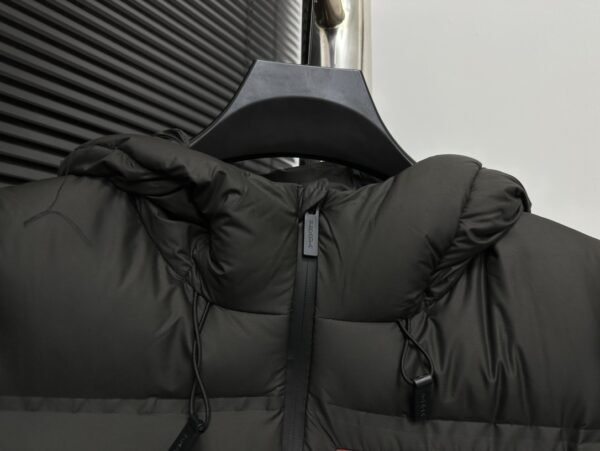 Oversized technical Re-Nylon down coat - Image 10