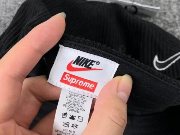 Supreme x Nike Arc Corduroy 6 Panel Hat - Image 6