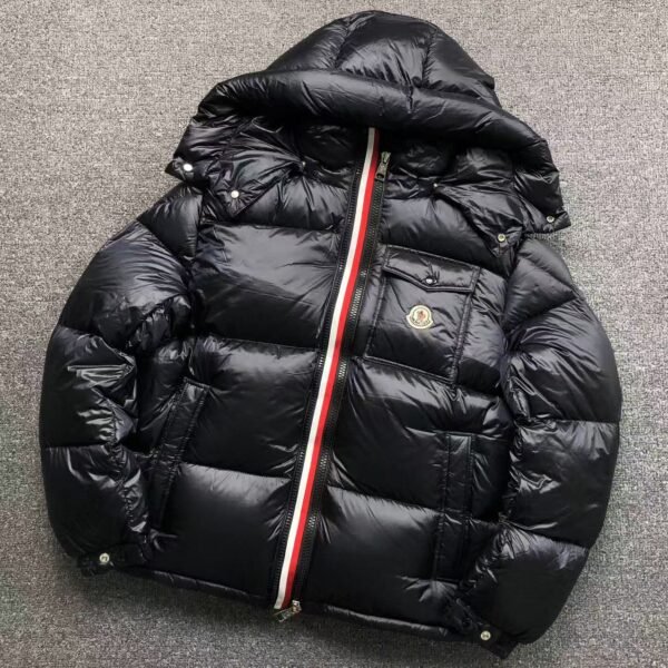 Black Montbeliard Down Jacket Moncler
