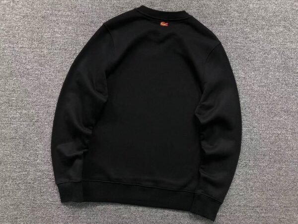 Lacoste Auspicious Snake New Year Collection Sweatshirts Unisex  Red And Black - Image 3
