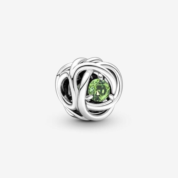 February Birthstone Eternity Circle Charm - Image 6