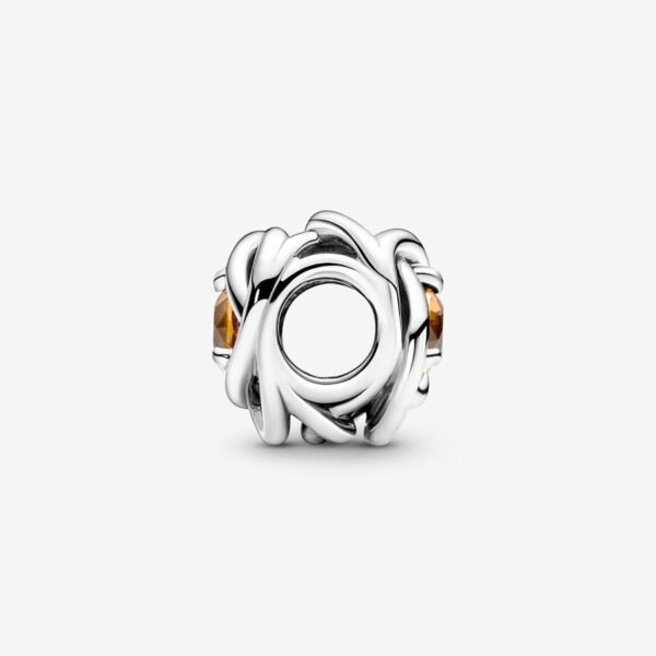 February Birthstone Eternity Circle Charm - Image 3