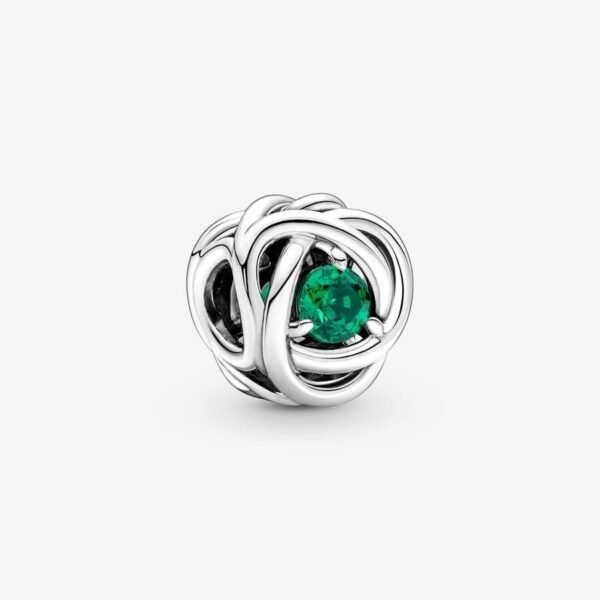 February Birthstone Eternity Circle Charm - Image 5