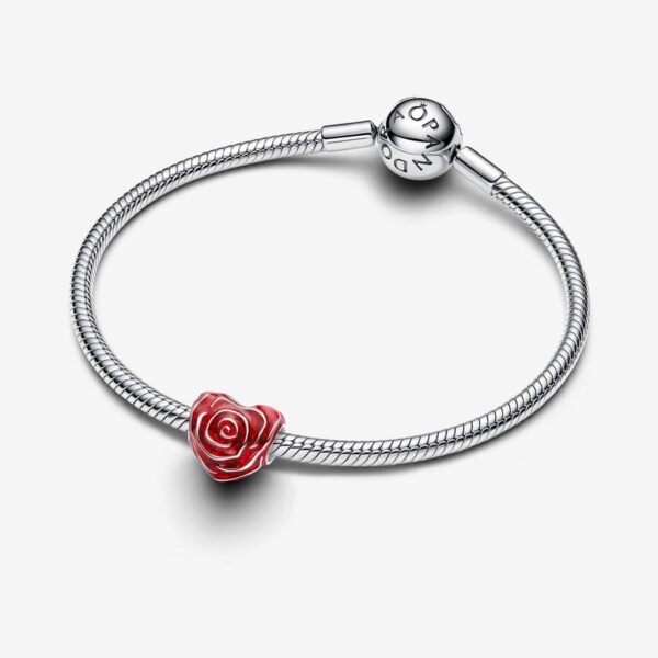 Rose Heart Charm - Image 2