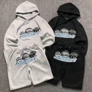 Trapstar London Shooters Hooded Tracksuit Grey/Blue