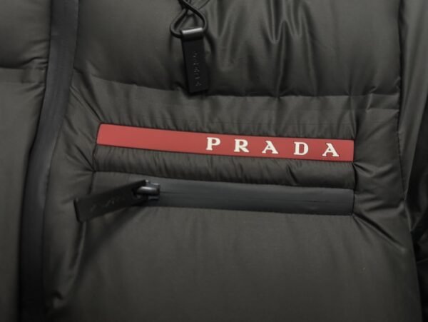 Oversized technical Re-Nylon down coat - Image 4