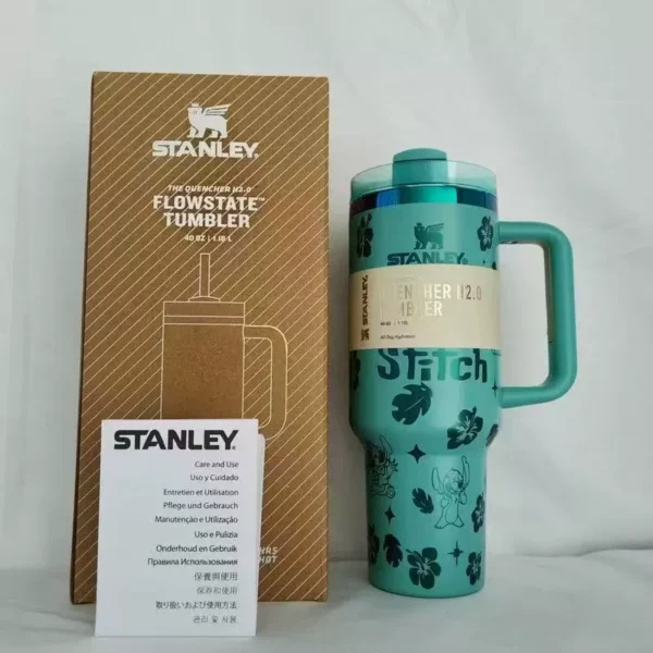 Stich Stanley Custom Tumbler Cup 40oz , Travel Mug, Hot Cold Drink Cup, Camping Tumbler, Outdoor Adventure Drinkware - Image 6