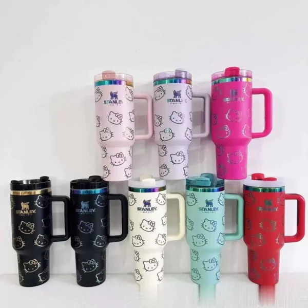 Hello Kitty 40oz Stanley Tumblers  Disney Gifts  Trendy Teen Girl  Custom