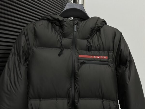 Oversized technical Re-Nylon down coat - Image 6