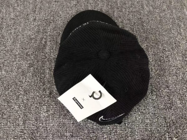 Supreme x Nike Arc Corduroy 6 Panel Hat - Image 3