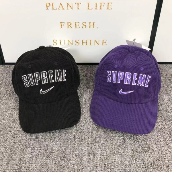Supreme x Nike Arc Corduroy 6 Panel Hat