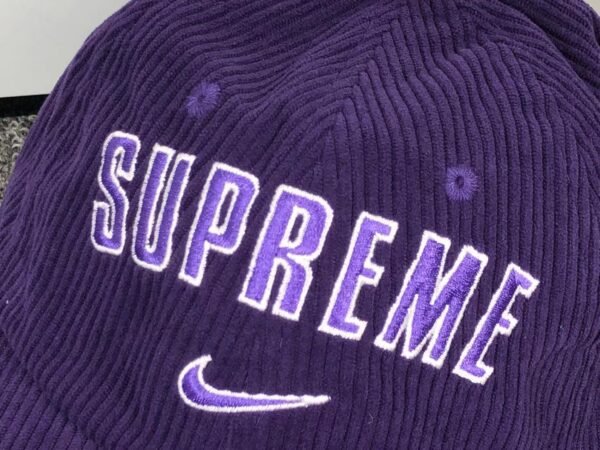 Supreme x Nike Arc Corduroy 6 Panel Hat - Image 10