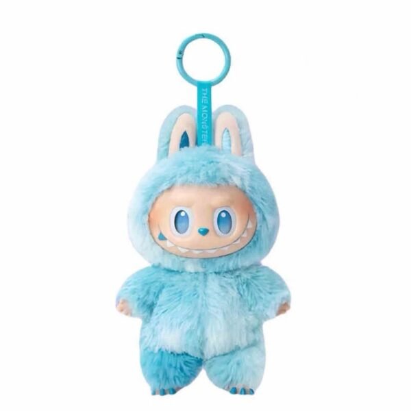 Cross-border labubu3.0 Labubu third generation version ethylene face pendant collection version heart-moving macaron doll blind - Image 6