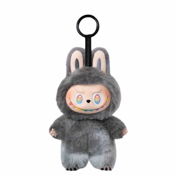 Cross-border labubu3.0 Labubu third generation version ethylene face pendant collection version heart-moving macaron doll blind - Image 8