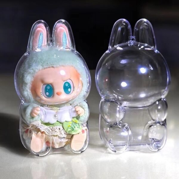 Cross-border labubu3.0 Labubu third generation version ethylene face pendant collection version heart-moving macaron doll blind - Image 32